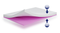 Memory foam madrass 90x200 Perugia jersey