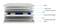 Madrass med visco 80x200 VERO