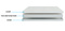 Skum madrass 70x160 Baby Care 4kids